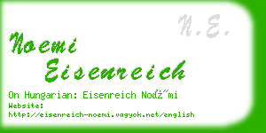 noemi eisenreich business card